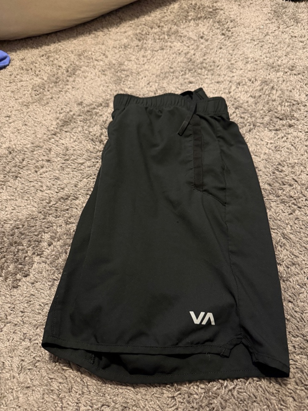 RVCA Black VA Performance Training Shorts
